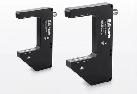 Line laser fork light barrier